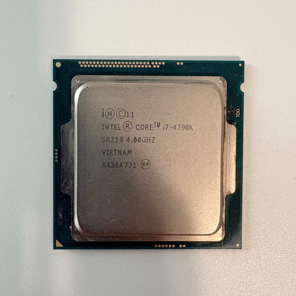 UNTESTED AS IS Intel CPU i7-4790K 4.00GHz SR219 LGA 1150 Quad-Core Processor